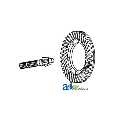 A & I Products Ring & Pinion Set 26.5" x14" x7.2" A-1683757M91